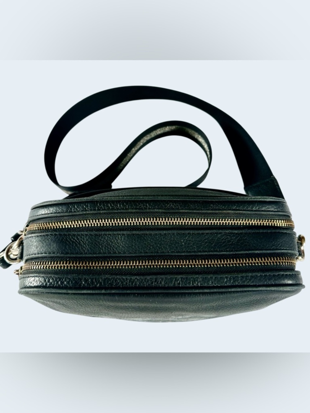Coach Black Pebbled Leather Jes Crossbody Bag - Picture 14 of 16